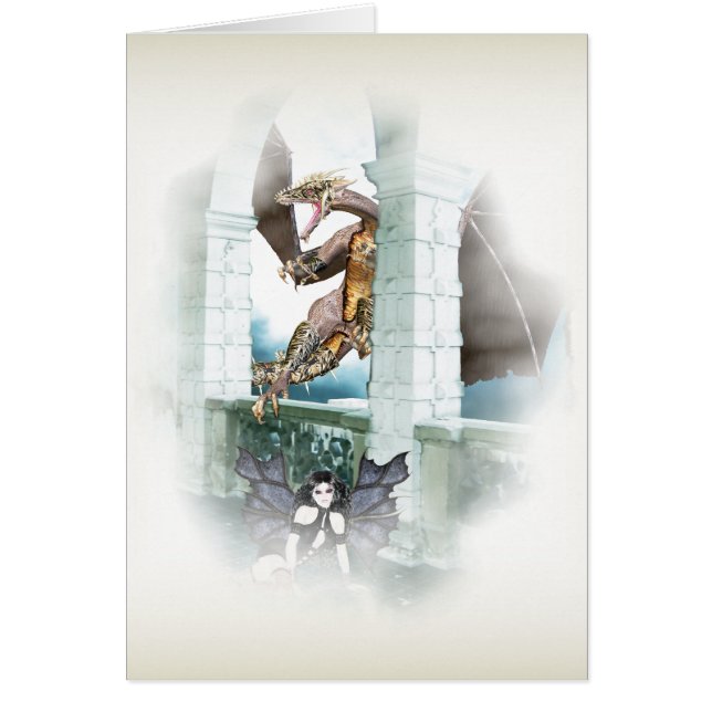 Cartão A Vignette do Dragão (Frente)