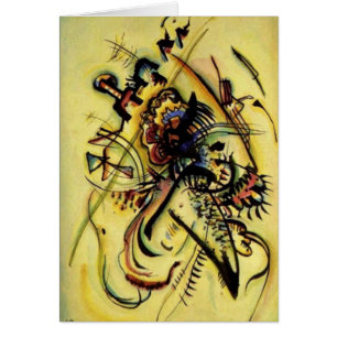Cartão À Voz Desconhecida de Kandinsky