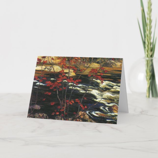 Cartão A. Y. Jackson - Maple Vermelho (Frente)