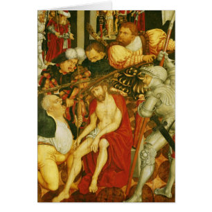 Cartão A zombaria do cristo