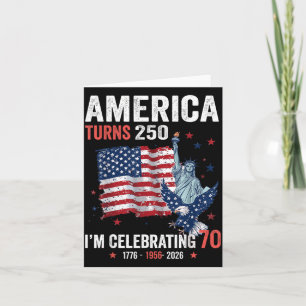 Cartão Aamérica Faz 250 Celebrando 70 Patrióticos
