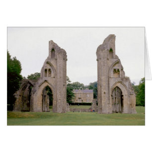 Cartão Abadia de Glastonbury (anos 70)