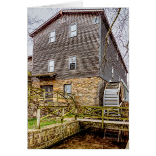 Cartão Abaixo de Edwards Mill