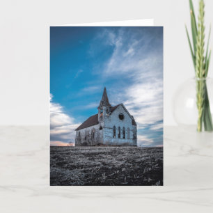 Cartão "Abandoned at Sunset" Greeting Card