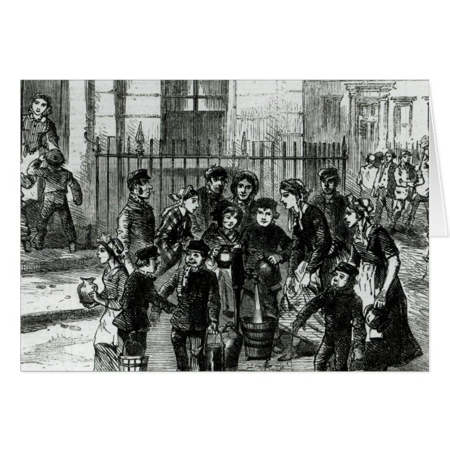 Cartão Abastecimento de água (Frente Horizontal)