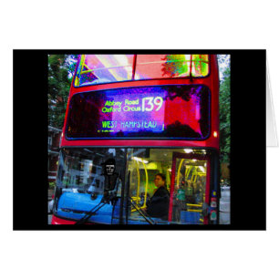 Cartão Abbey Road Bus Trip