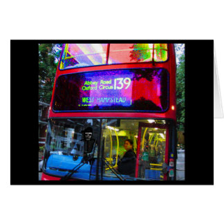 Cartão Abbey Road Bus Trip