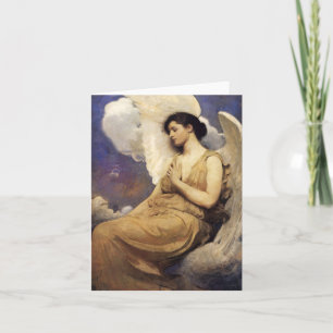 Cartão Abbott Handerson Thayer Winged Figure Note Card