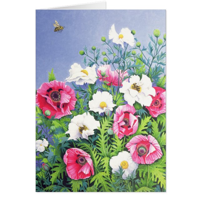 Cartão Abelha do mel da abelha do mel (Frente)