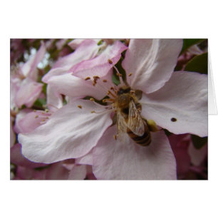 Cartão Abelha ocupada