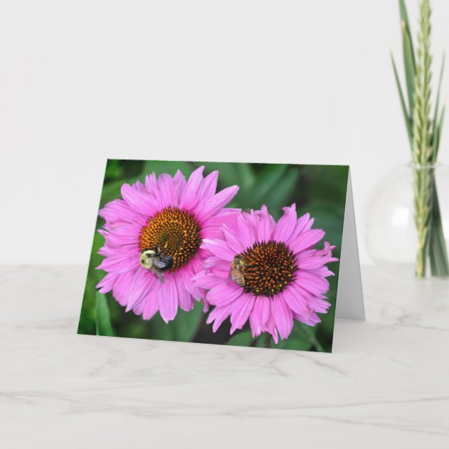 Cartão Abelhas ocupadas (Frente)