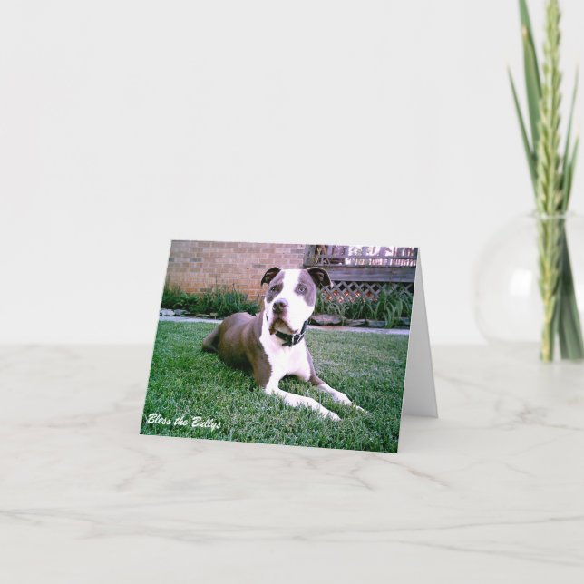 Cartão Abençoe o notecard de Bullys (Frente)