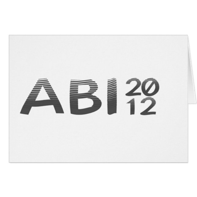 CARTÃO ABI 2012 (Frente Horizontal)