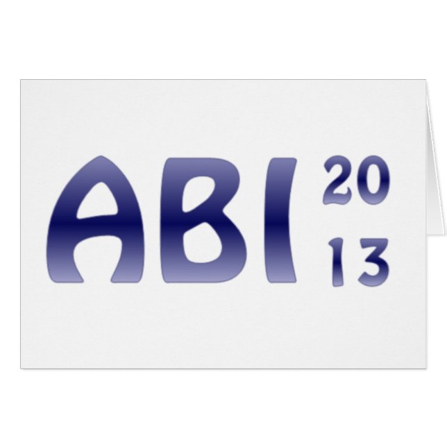 CARTÃO ABI 2013 (Frente Horizontal)