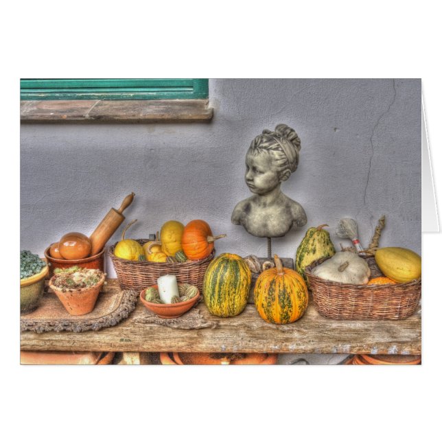 Cartão Abóboras (Frente Horizontal)