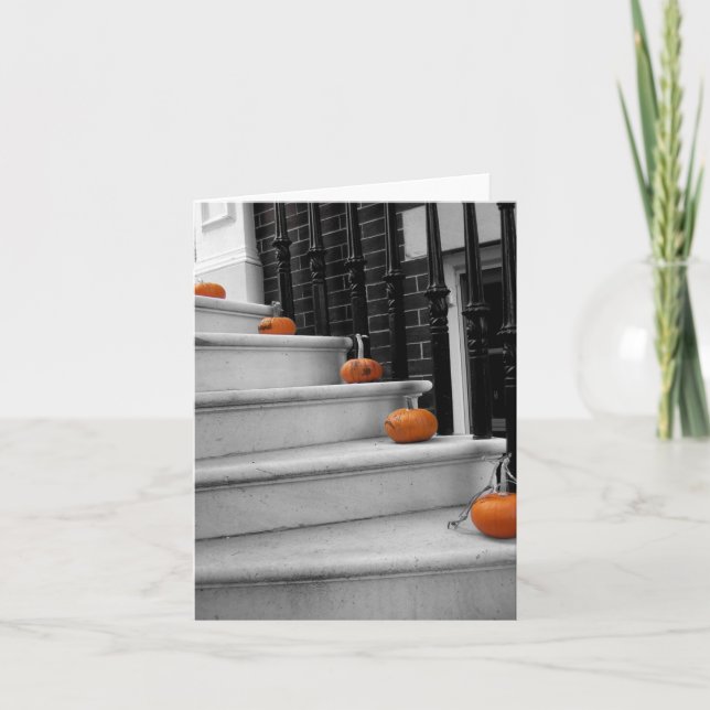 Cartão Abóboras Notecards (Frente)