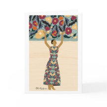 Abrace a mulher da ilustração da beleza nas flores