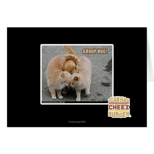 Cartão abraço de grupo (Frente Horizontal)