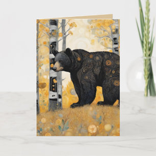 Cartão Abraço de Urso Fofo Pensando em Você