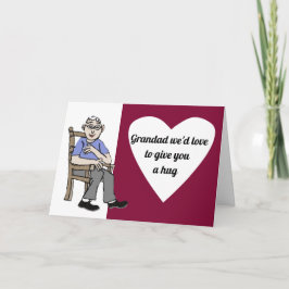 Cartão Abraço para o vovô