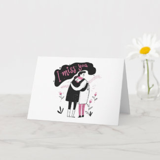 Cartão Abraço Te Amo, Adorável Cartão de Amor, Sin