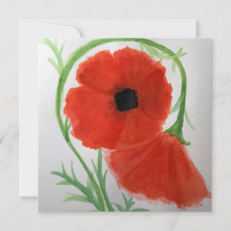 Cartão "Abraços para você" Design de Watercolor