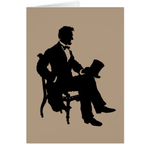 Cartão Abraham Lincoln