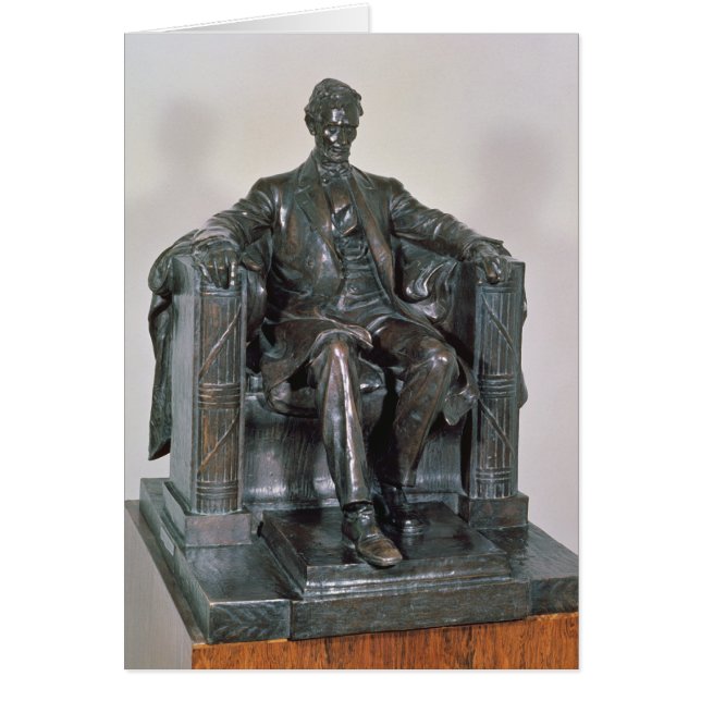 Cartão Abraham Lincoln (Frente)