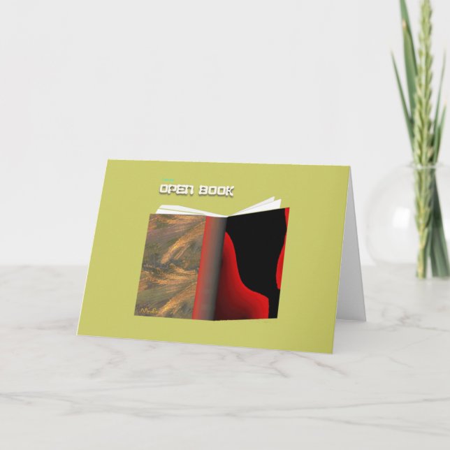 Cartão Abrir Livro (Frente)