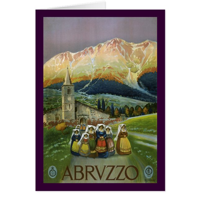 Cartão Abruzzo (Frente)
