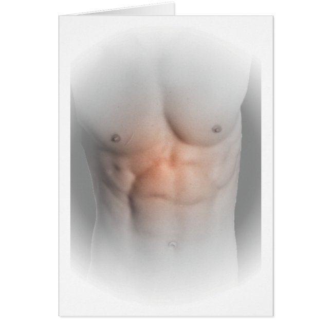 Cartão Abs do Homem (Frente)