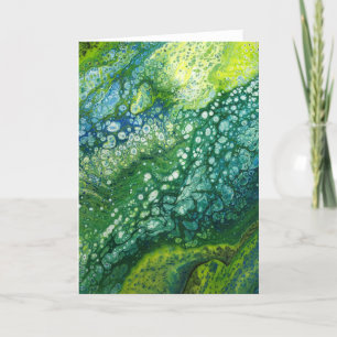 Cartão Abstract Color Study 307, card