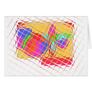 Cartão abstrato