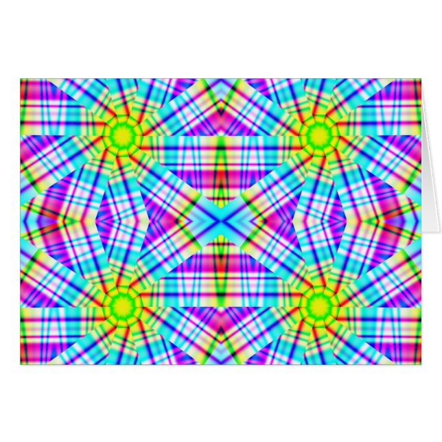 Cartão Abstrato (Frente Horizontal)