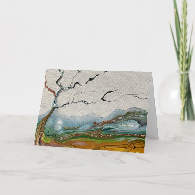 Cartão Abstrato (Frente)