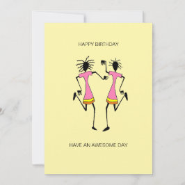 Cartão Abstrato, Aniversário do Partido Espetacular de Ar