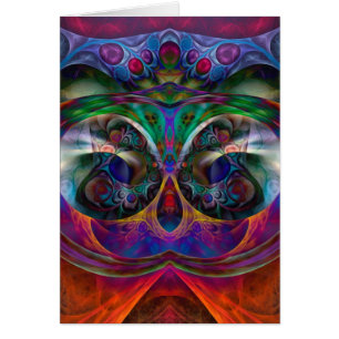 Cartão Abstrato Apófise - Coruja I