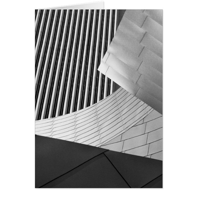 Cartão Abstrato arquitectónico - Chicago (Frente)