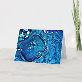 Cartão Abstrato Color Study 112, placa