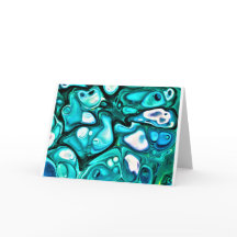 Abstrato Color Study 125, Card