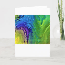 Cartão Abstrato Color Study 12, Card