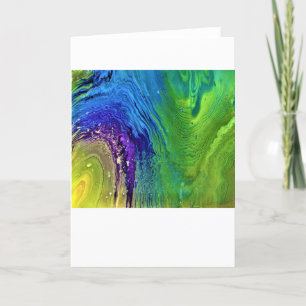 Cartão Abstrato Color Study 12, Card