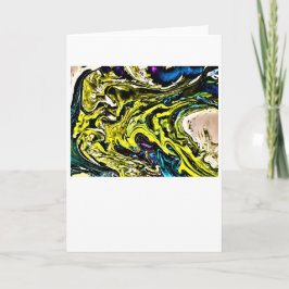 Cartão Abstrato Color Study 16, Card