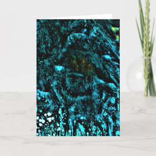 Cartão Abstrato Color Study 18, placa