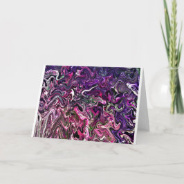 Cartão Abstrato Color Study 191, Card