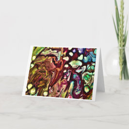 Cartão Abstrato Color Study 234, Card