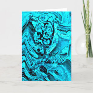 Cartão Abstrato Color Study 27, placa