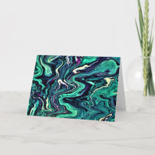 Cartão Abstrato Color Study 297, placa