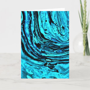 Cartão Abstrato Color Study 29, placa