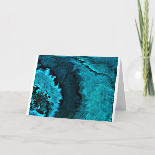 Cartão Abstrato Color Study 31, placa